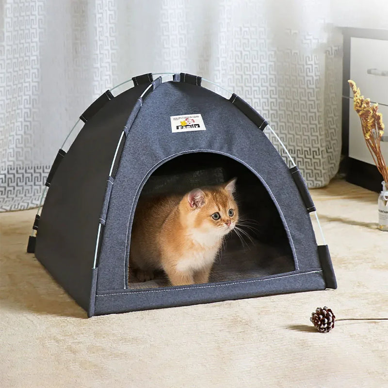 Cabana para dormir, casa para gatinhos, filhotes, cercadinho, cesta, canil, pequeno, casa para cães