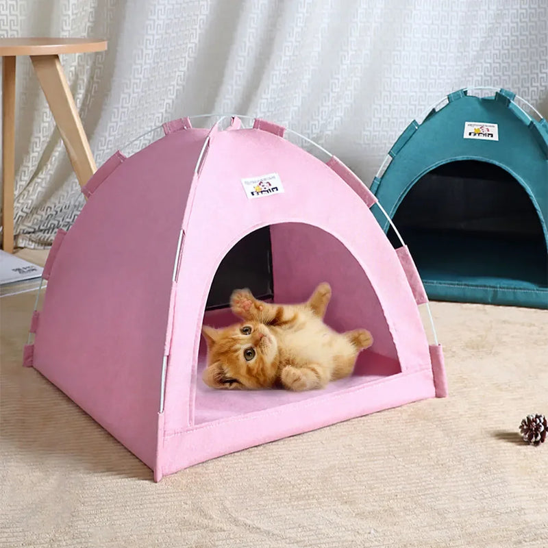 Cabana para dormir, casa para gatinhos, filhotes, cercadinho, cesta, canil, pequeno, casa para cães